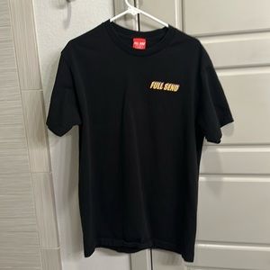 Full Send Black Tee - 2018 Drop